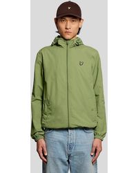Lyle & Scott - Water Resistant Hooded Jacket - Lyst