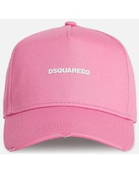 DSquared² - Mini Logo Baseball Cap - Lyst
