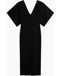 Ted Baker - Rebecca V-Neck Knitted Midi Dress - Lyst