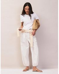 Ro&zo - Cotton Drawstring Cuff Trousers - Lyst