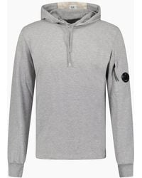 C.P. Company - Hooded Lens Light Fleece Sweatshirt - Lyst