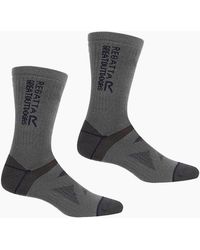 Regatta - Adult Wool Hiking Boot Socks (Pack Of 2) - Lyst