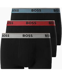 BOSS - Boss 3P Power Trunk Boxer Briefs - Lyst