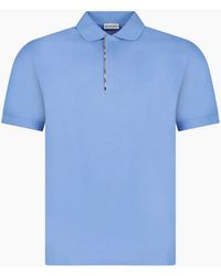 Burberry - Hartford Zip Polo Shirt - Lyst