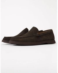 BOSS - Boss Sienna Suede Loafers - Lyst