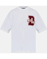 DSquared² - Branded Loose Fit T Shirt - Lyst