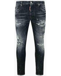 DSquared² - Rocky Mountains Wash Skater Jeans - Lyst