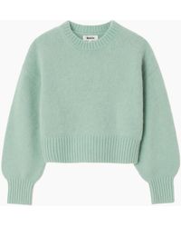 Ro&zo - Cropped Jumper With Alpaca - Lyst