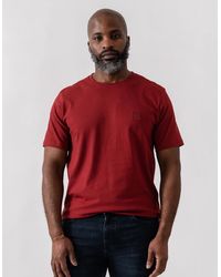 BOSS - Boss Tales Cotton-Jersey T-Shirt With Logo Patch - Lyst