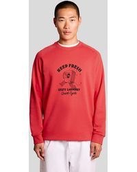 Lyle & Scott - Chest Print Graphic Sweatshirt - Lyst