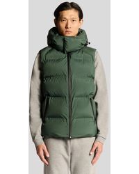 Lyle & Scott - Heavyweight Hooded Puffer Gilet - Lyst