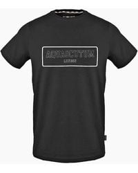 Aquascutum - Arch Lettering Crew Neck Short Sleeve Jersey T-Shirt - Lyst