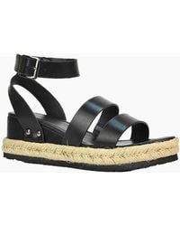 XY London - Ladies Brook Platform Low Wedge Sandals - Lyst