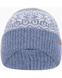 Trespass - Adult Kailer Fair Isle Knitted Beanie - Lyst