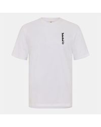 Timberland - Logo Regular Fit Crew Neck T-Shirt - Lyst