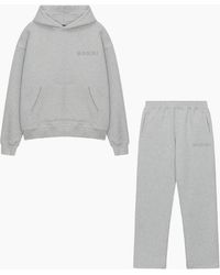 Magrit - Core Puff Printed Logo Hoodie & Joggers Tracksuit - Lyst