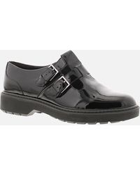 Clarks - Flat Shoes Alexa Agnes Leather Buckle Uk Size - Lyst