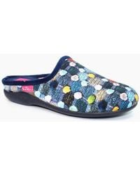 Lunar - Crackle Slippers - Lyst