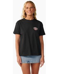 Rip Curl - Rip Curl Party Wave Art Long Sleeve T-Shirt - Lyst