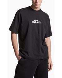 DSquared² - T Shirts Drop Shoulder Cotton Tee - Lyst