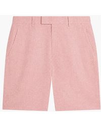 Ted Baker - Kenleys Stretch Linen Light Short - Lyst