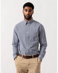 GANT - Regular Fit Classic Poplin Gingham Shirt - Lyst