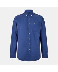 Farah - Boxworth Regular Fit Long Sleeve Shirt - Lyst