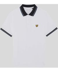 Lyle & Scott - Sports Tipped Polo Shirt - Lyst