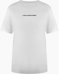 Love Moschino - Bold Logo T-Shirt - Lyst