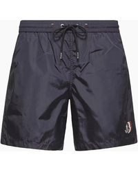 Moncler - Archive Logo Swimshorts - Lyst