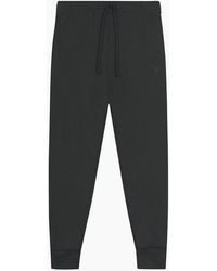 Lyle & Scott - Lyle & Scott Tonal Eagle Gunmetal Sweatpants - Lyst