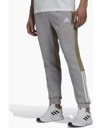 adidas - Ess Colourblock Fleece Pant - Lyst