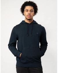 BOSS - Boss Wetalk Pullover Hoodie With Logo Patch Nos - Lyst