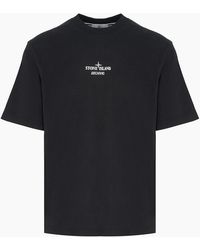 Stone Island - Branded 2100033 T-Shirt - Lyst