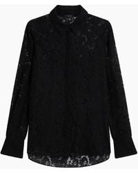 Ted Baker - Genoa Longline Lace Shirt - Lyst