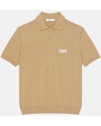 Givenchy - Gros Grain Detail Polo Shirt - Lyst