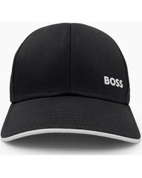 BOSS - Logo-Print Cap - Lyst