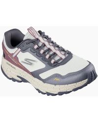 Skechers - Go Run Trail Altitude 2.0 Ravine Leather Natural Trainers - Lyst