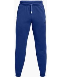 Under Armour - Solid Patterned Fleece Pro Joggers - Lyst