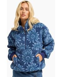 Billabong - Time Off Half Zip Fleece - Lyst