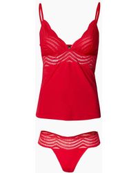 BOSS - Luxe Vest & Thong Gift Set - Lyst