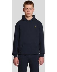 Lyle & Scott - Sports Brushback Fleece Hoodie - Lyst