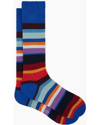 Paul Smith - Marek Stripe Sock Multi Stripe - Lyst