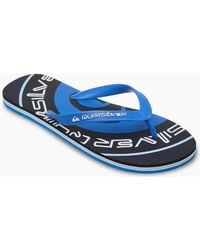 Quiksilver - Molokai Screen Flip Flops - Lyst