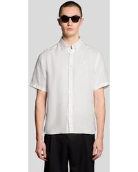 Lyle & Scott - Short Sleeve Linen Shirt - Lyst
