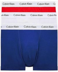 Calvin Klein - 3 Pack Cotton Stretch Trunks - Lyst