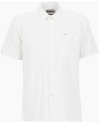 Barbour - Nelson Linen Short Sleeve Shirt - Lyst