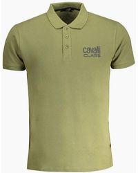 Roberto Cavalli - Cavalli Class Bold Logo Polo Shirt - Lyst