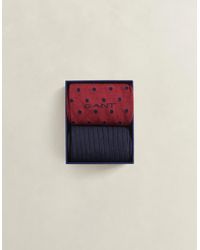 GANT - Dot And Rib 2-Pack Sock Gift Box - Lyst