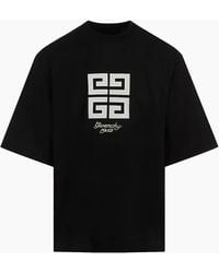 Givenchy - 4G 1952 Embroidered Logo Oversized T-Shirt - Lyst
